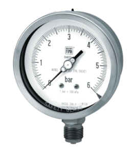 NUOVA FIMA MGS36 DN100-150 Bourdon tube pressure gauge