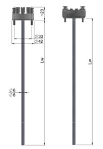 LIMATHERM W1J Thermocouple