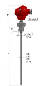 LIMATHERM TTJGB-55 Thermocouple