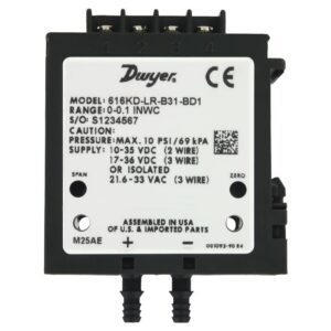 DWYER 616KD-LR differential pressure transmitter – low ranges