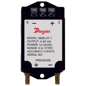 DWYER 668B/D compact differential pressure transmitters