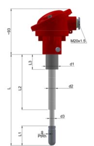 LIMATHERM TTSCS-22 Thermocouple