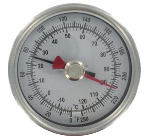 DWYER BTM3 maximum/minimum bimetal thermometer