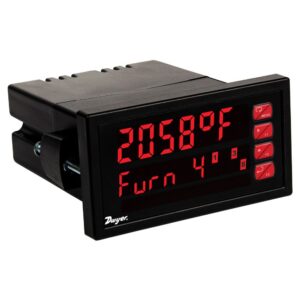 DWYER LTI temperature panel meter