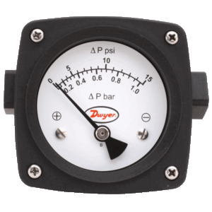 DWYER PTGD differential pressure piston-type gage