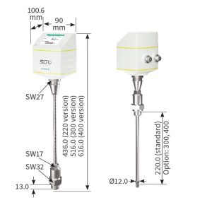 SUTO S401 Thermal Mass Flow Meter for Compressed Air and Gases