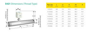 SUTO S421 Thermal Mass Flow Sensor for Compressed Air and Gases