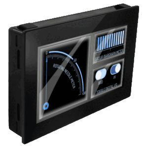 DWYER SPPM2 graphical user interface panel meter