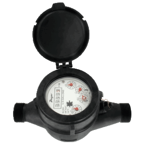 DWYER WPTN multi-jet nsf certified plastic water meter