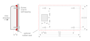 CYBROTECH OP-2 IEX-2 module, operator panel