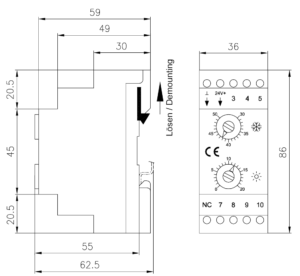 ALRE KTRRN Thermostat