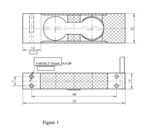 OMEGA LC60 Single Point Load Cell with IP65 Rating