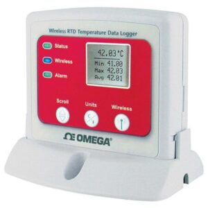 OMEGA OM-CP-RFRTDTEMP2000A-Series Wireless RTD Temperature Data Logger with Display