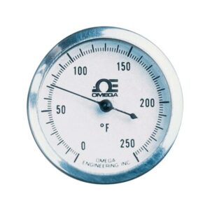 OMEGA Q-QP-DIALTEMP 1.16″ Dial Bimetal Thermometer with Handheld and NPT options