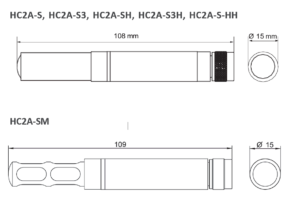 Rotronic HC2A-S3, S3H Meteo Humidity Probe