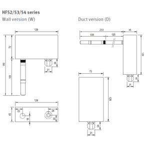 Rotronic HF5 Precision & Performance Humidity and Temperature Transmitter