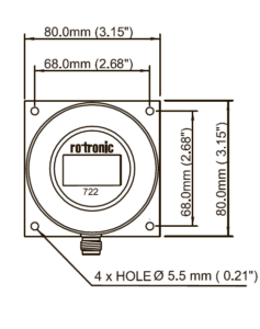 Rotronic DT722 Heavy Duty Humidity and Temperature Transmitter
