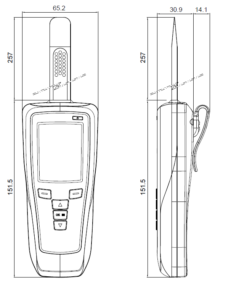 Rotronic Hygropalm HP-GTS Handheld Humidity Meter