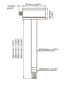 Rotronic DT722 Heavy Duty Humidity and Temperature Transmitter