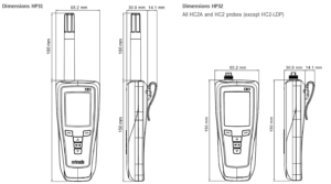 Rotronic Hygropalm HP32 Handheld Humidity Meter