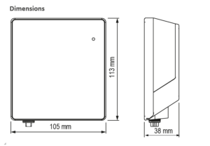 Rotronic RMS LOG 868 Data Logger Wireless Interface 868 MHZ