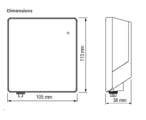 Rotronic RMS-LOG-L Datalogger LAN Interface