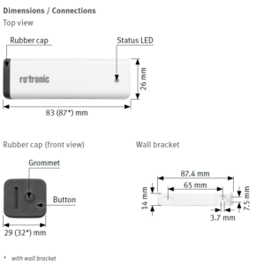 Rotronic RMS-MDI-868 Wireless Mini Data Logger