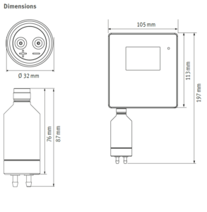 Rotronic RMS PCD-S Differential Pressure Probe