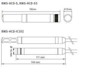 Rotronic RMS HCD-IC102 High Temperature Industrial Humidity Probe