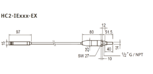 Rotronic HC2-SM-/ IM-/ IE-Ex ATEX Humidity Probes