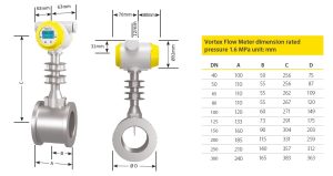 SUTO S435 Vortex Flow Meter for Saturated Steam