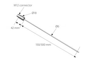SUTO S020 Temperature Sensor for Compressed Air and Gases