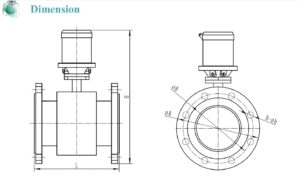 Q&T QTLD/D Battery-powered Electromagnetic Flow Meter