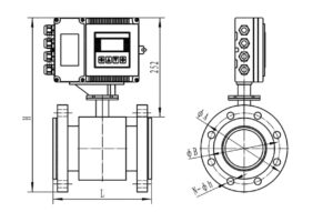 Q&T QTLD/J Slurry Electromagnetic Flow Meter