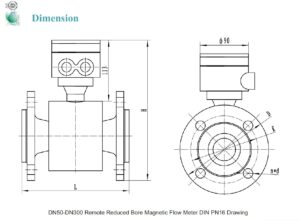 Q&T QTLD/R Reduced Bore Electromagnetic Flow Meter