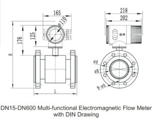 Q&T QTLD/S Multi-functional Electromagnetic Flow Meter