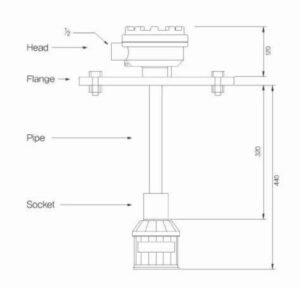 ISTEC SL-100S Smart Ultrasonic Level Meter