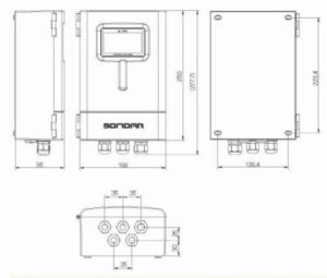 ISTEC SL-100S Smart Ultrasonic Level Meter