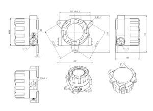 MIRKIP MPSGE923EX Explosion proof Air Differential Pressure Transmitter