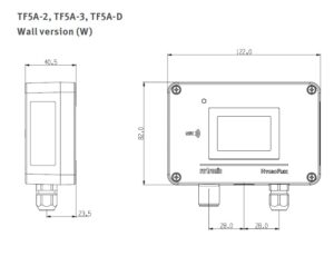 Rotronic TF5A Temperature Transmitter Pt100