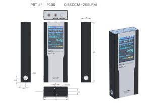 YIDU P Portable gas mass flow meter
