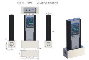 YIDU P Portable gas mass flow meter