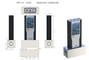 YIDU P Portable gas mass flow meter
