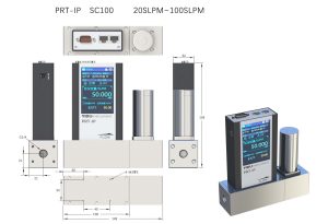 YIDU SC gas mass flow controller