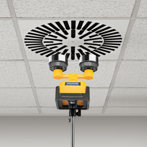 TRIO.BAS AIRBIO DUO CABLE Portable Microbial Active Air Sampler