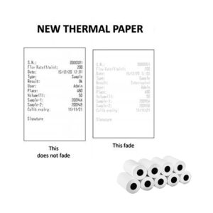 TRIO.BAS THERMAL ROLL PAPER Non-erasable Thermal Paper Roll For Bluetooth Printer