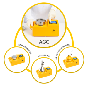 TRIO.BAS AGC Multi-Function Portable Microbiological Air Sampler