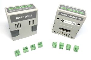 AEM AD-4P-BAREWIRE-TB 4‑Pair Ethernet BareWire Terminal Block Adapter for TestPro